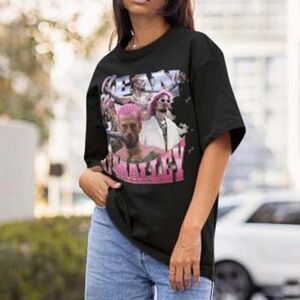 Sean O’Malley Suga MMA Vintage 90s Retro Graphic Collage Shirt Black Large‎